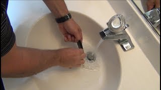 How to Unclog a Bathroom Drain