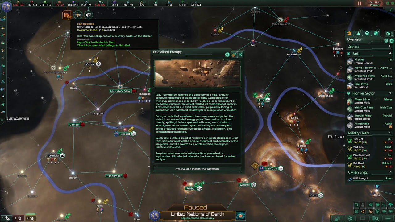 #002 – Stellaris | United Nations of Earth | Colonisation & First ...