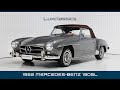 LUX CLASSICS 1962 ANTHRACITE MERCEDES-BENZ 190SL 190 SL LHD COMPREHENSIVE RESTORATION - SOLD