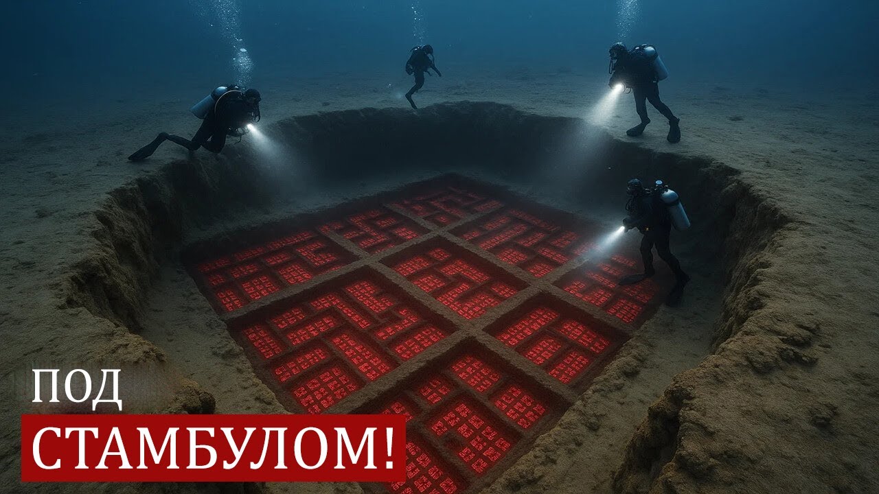 Подводное Сооружение Огромных Масштабов Обнаружено в Заливе Стамбула — Намного Старше Пирамид!