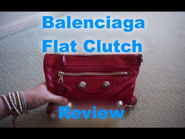 balenciaga flat clutch