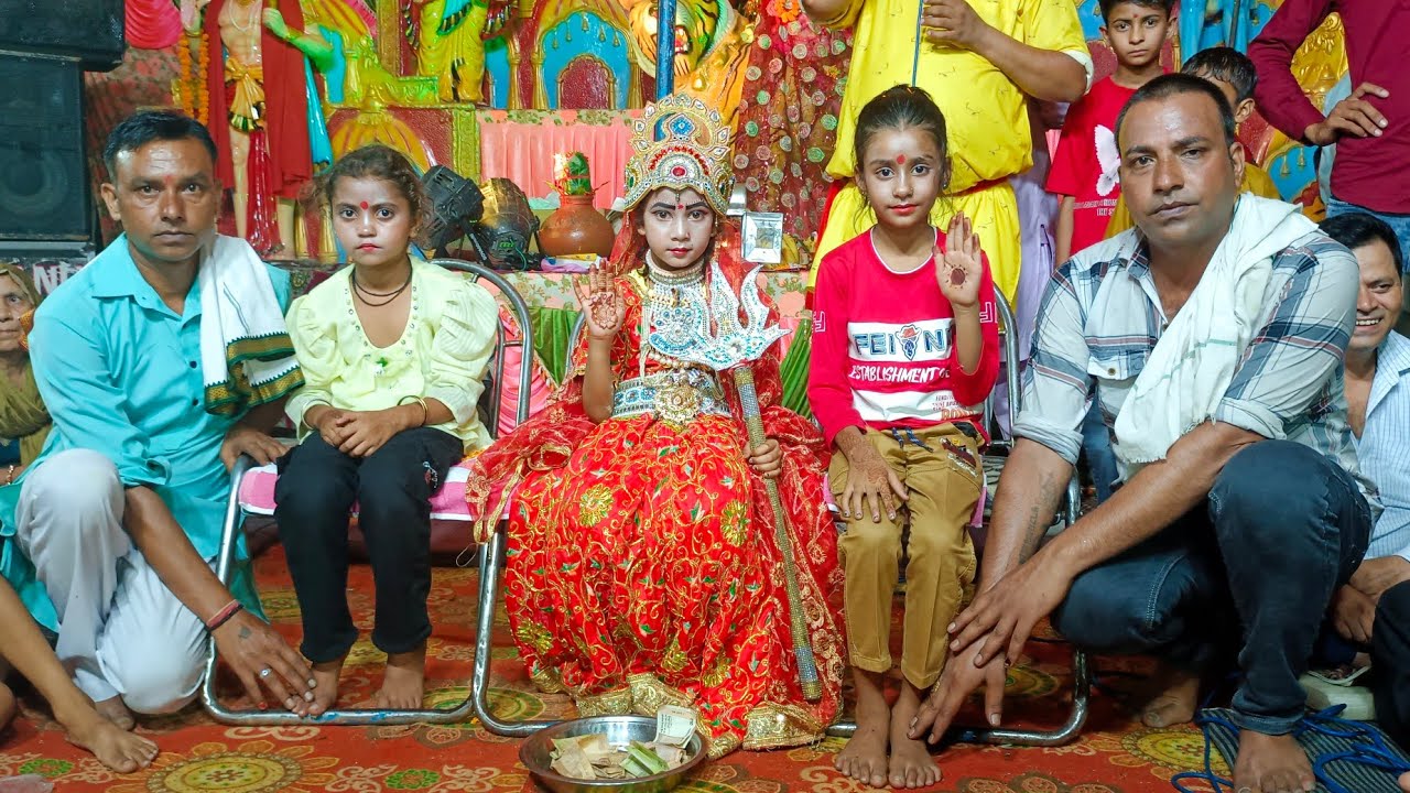 Amit Rohilla Mata Jagran at Khizrabad Made by Shiv Rohilla - YouTube