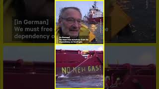 Climate Activists Protest New Gas Pipeline in Germany