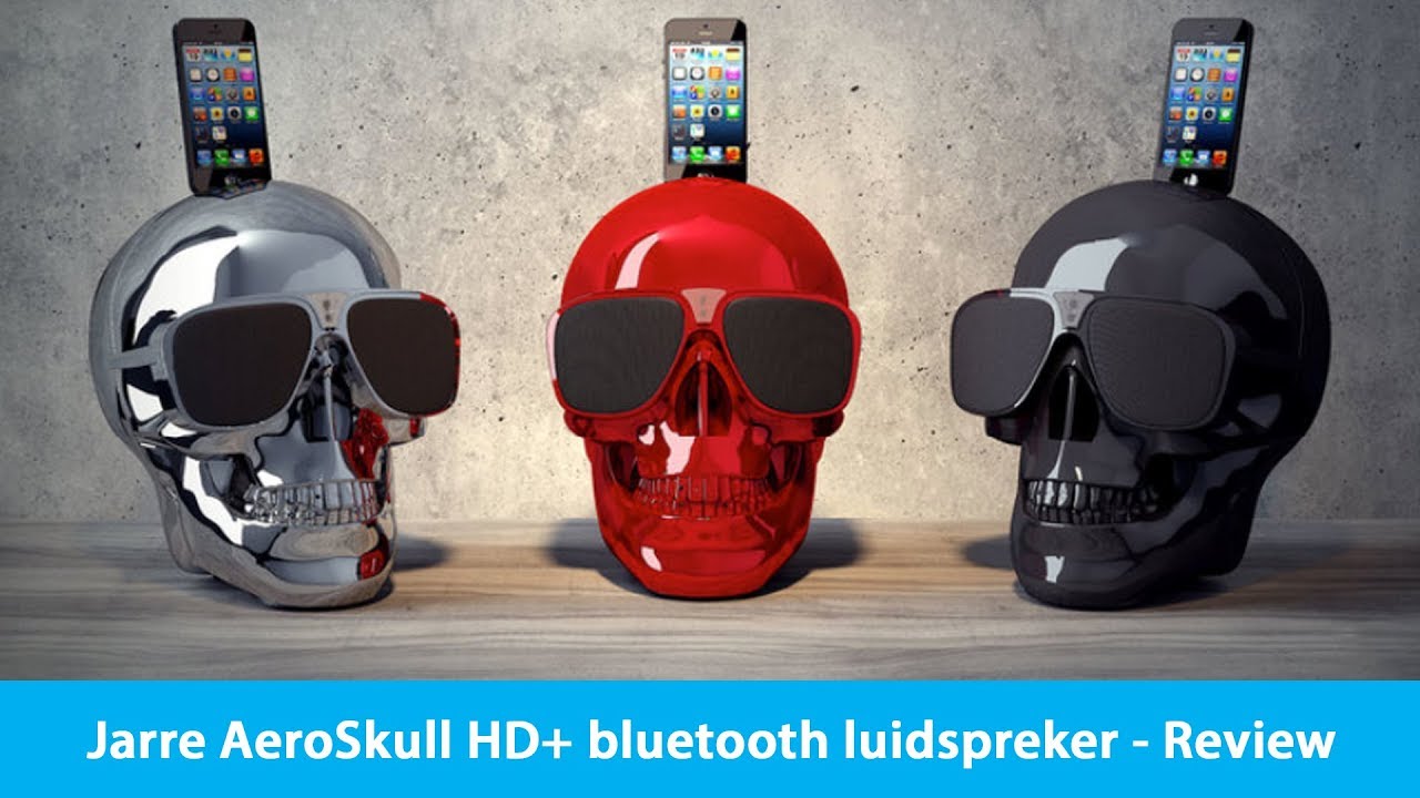 Enceinte Bluetooth Jarre Aeroskull HD Glossy White - Enceinte sans fil