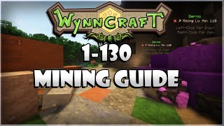LVL 1-130 MINING - Leveling Guide - Wynncraft 2.0