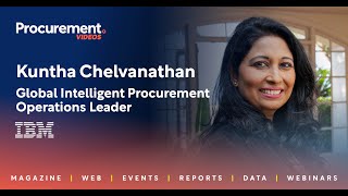 Kuntha Chelvanathan - Global Intelligent Procurement Operations Leader, IBM: Zycus Horizon