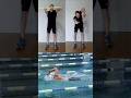 Swimming training | freestyle swimming | 3 dry swimming exercises for swimmers | swimming in a pool