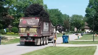 RARE Republic Waste Services of western Michigan Autocar heil python~Yard Waste