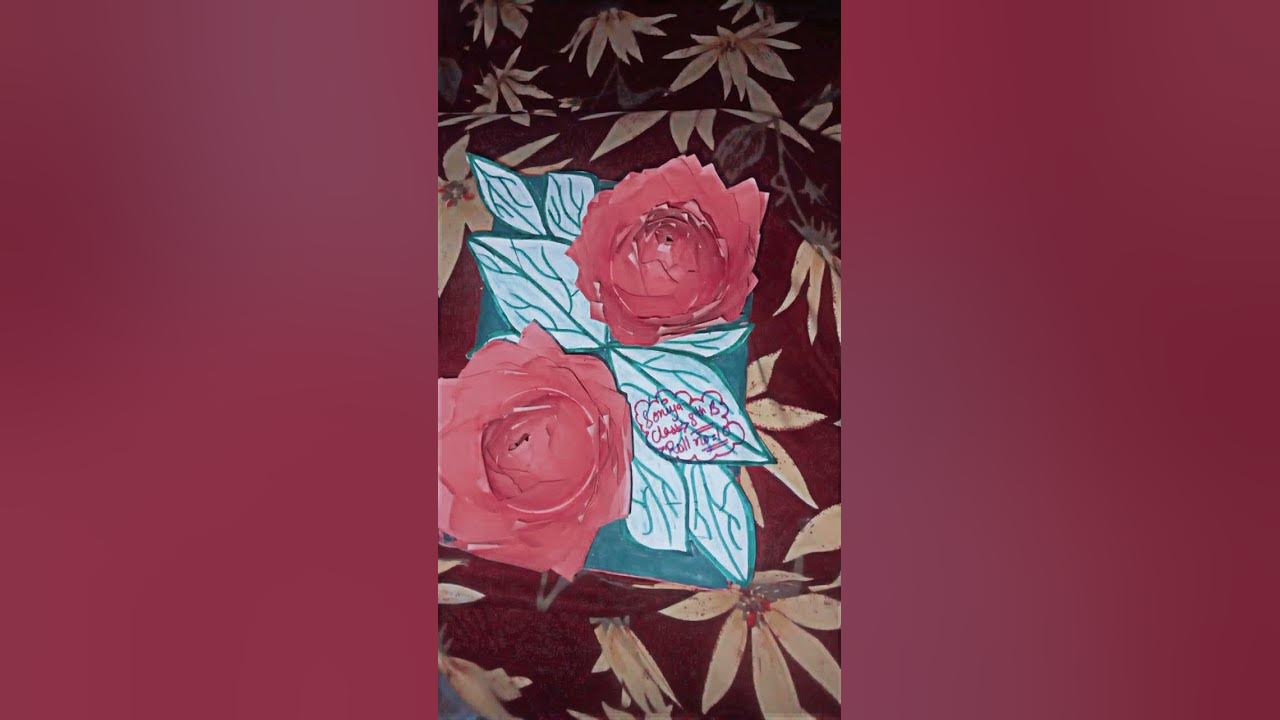 Flower 🌺 how to make it, I will add it in my ID☺️ YouTube