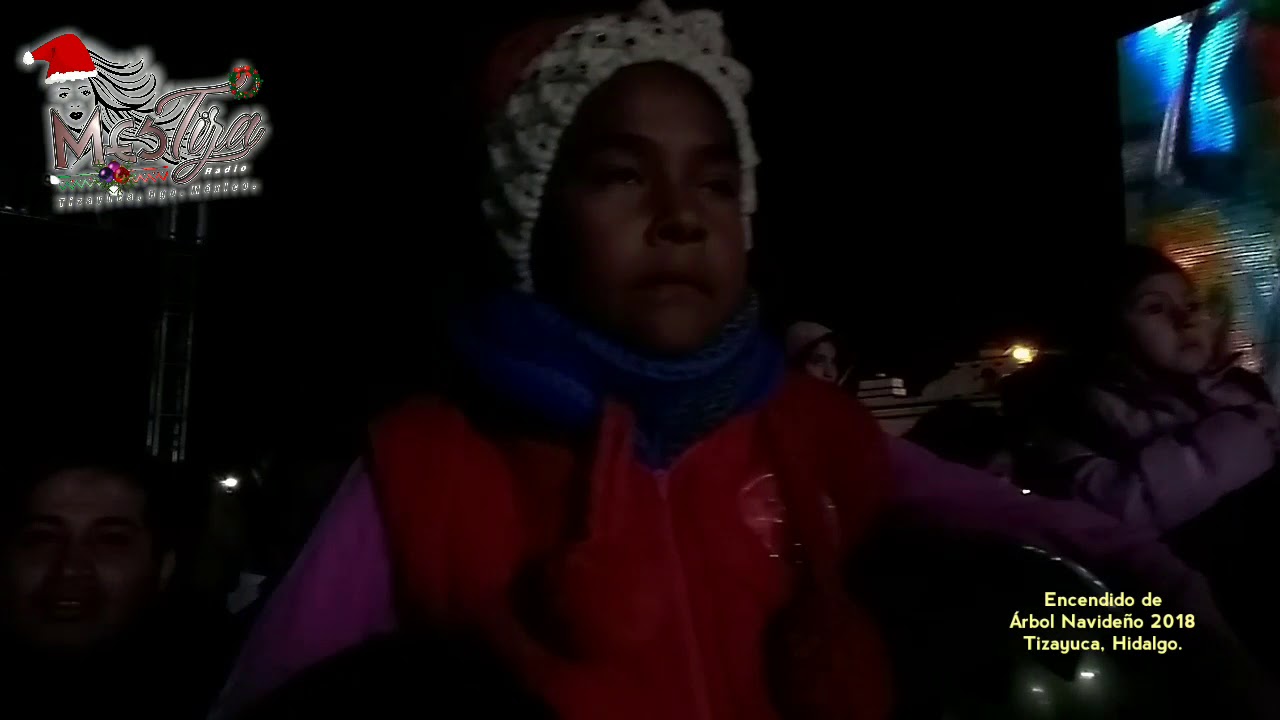 Encendido de Árbol 2018, en Tizayuca, Hidalgo.