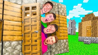 POSLEDNÍ KDO OPUSTÍ MINECRAFTOVOU VESNICI VYHRÁVÁ!🤩😱 **šílené**