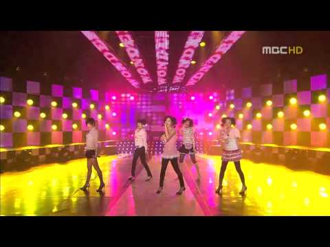[HD] Wonder Girls - Tell Me @ Music Core 071027