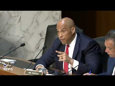 WATCH: Sen. Booker says Todd Blanche’s Attorney General nomination 'should fail'