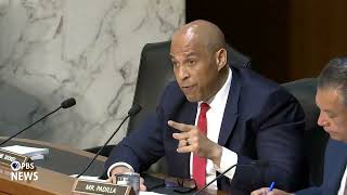 WATCH: Sen. Booker says Todd Blanche’s Attorney General nomination 'should fail'
