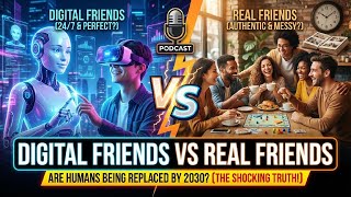 Digital Friends vs Real Friends - Are Humans Being Replaced by 2030? | Future Podcast
