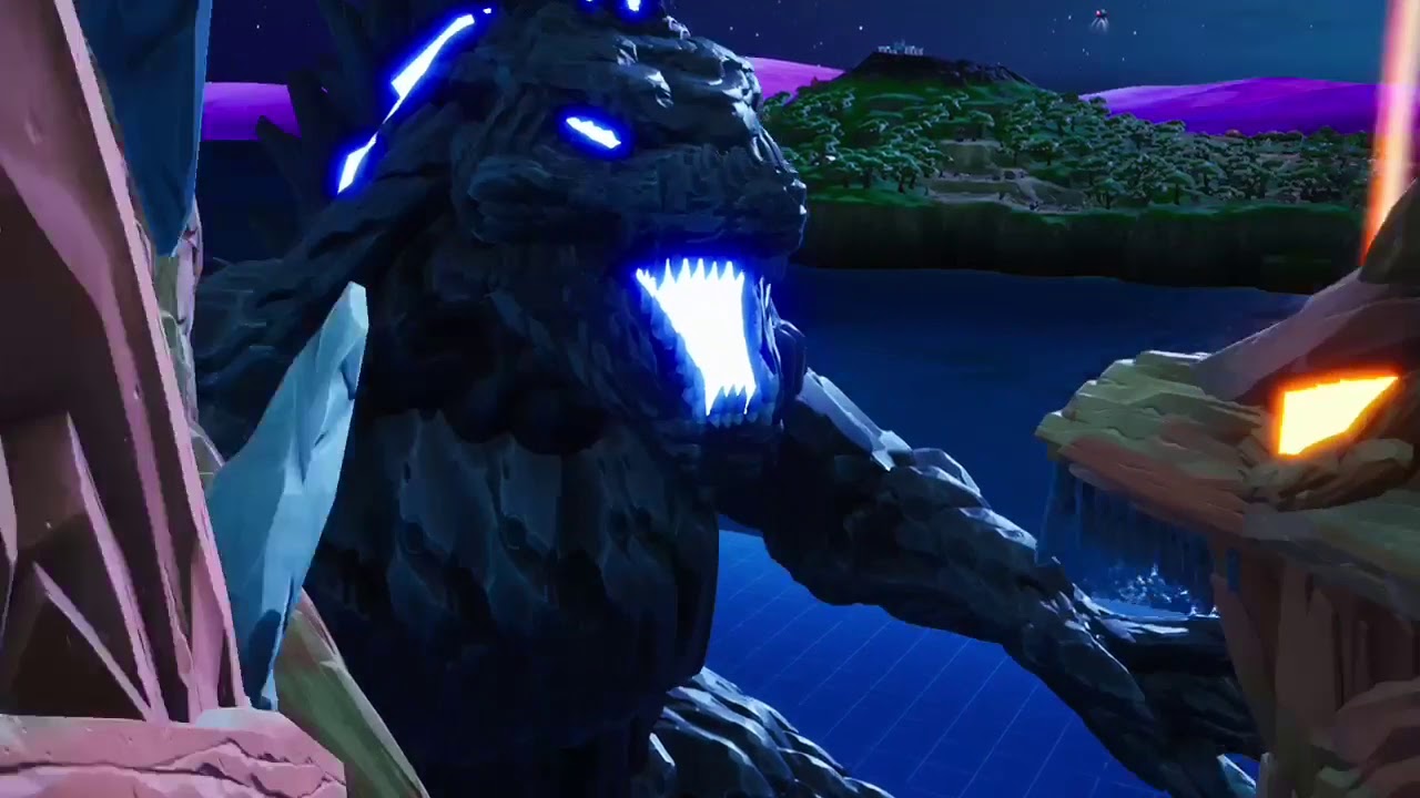 GODZILLA VS GHIDORAH, FORTNITE BLOCK ENTRY🔥🔥