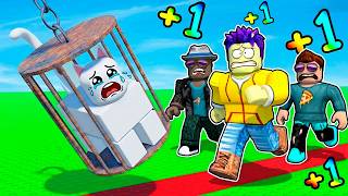 СТАЛ САМЫМ БЫСТРЫМ, ЧТОБЫ СПАСТИ КОШКУ В ROBLOX
