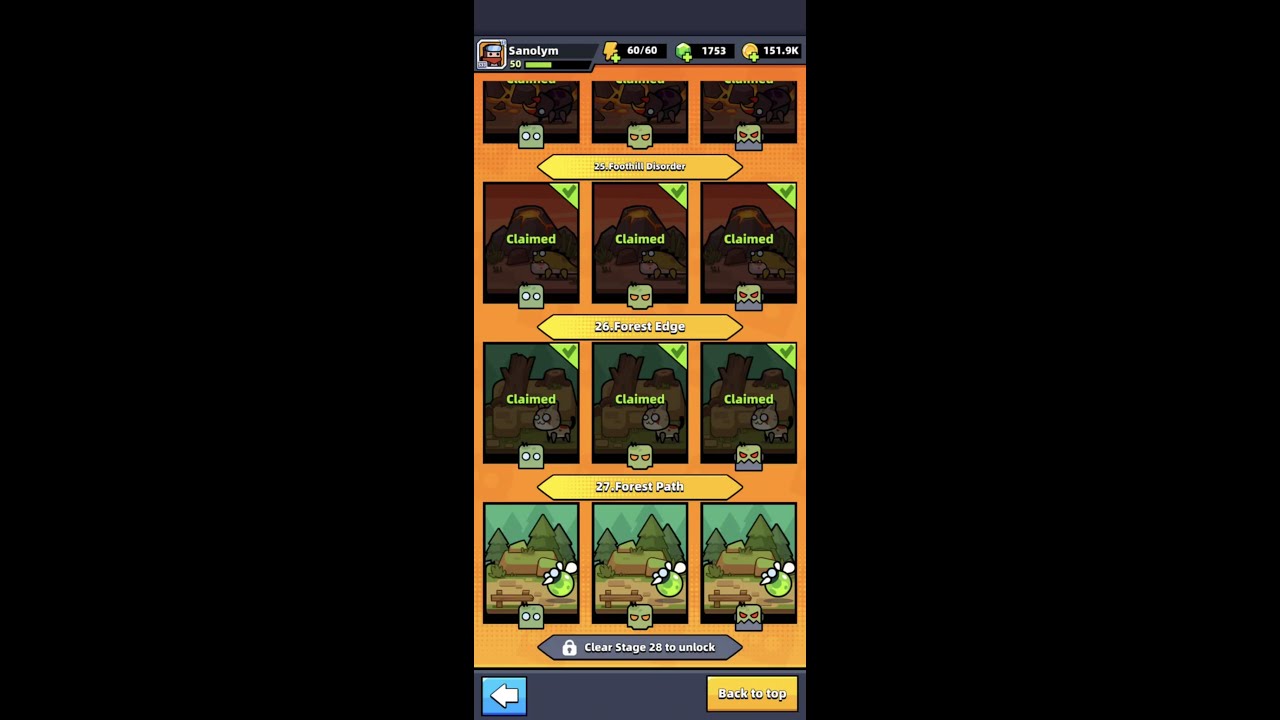 Survivor.io – Forest Path Main Challenge 1