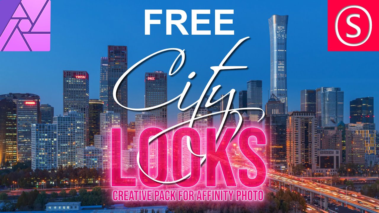 FREE City Looks – Affinity Photo Tutorial