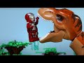 IRON MAN VS DINOSAUR! | STOP MOTION LEGO City | LEGO Spy | Billy Bricks