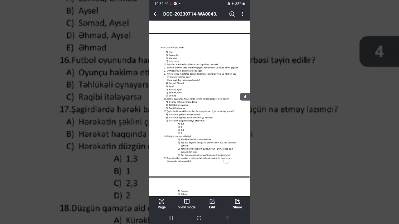 #fizikiterbiye #miq #sertifikasiya #idman   /MİQ  sualları-2023 / kanalımıza abunə olmaqı unutmayın.