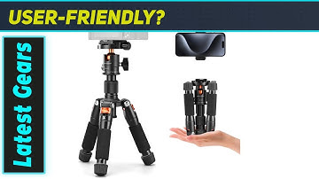Best Mini Tripod for Vlogging & Photography? K&F Concept S225A1 BH-25