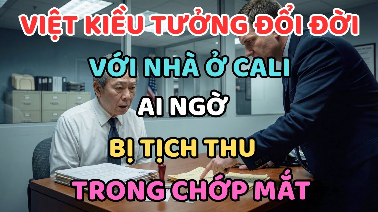 Việt Kiều Tưởng Đổi Đời Với Nhà Ở Cali, Ai Ngờ Bị Tịch Thu Trong Chớp Mắt