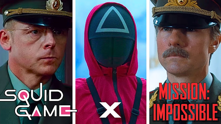 IF MISSION IMPOSSIBLE PLAYED SQUID GAME