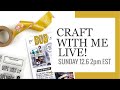 🔴 Craft With Me Live 2020 | All About Us