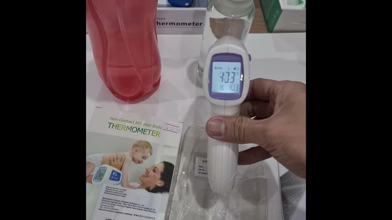 CKT1501 Infrared Thermometer NonContact Forehead Thermometers YouTube