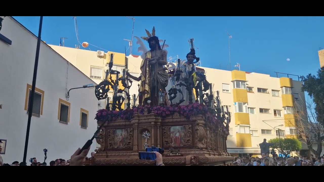 Cristo de la Piedad en el saludo a la Parroquia de la Salud de Sevilla 2026 Parte 2
