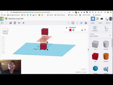 TinkerCAD - Aligning Objects