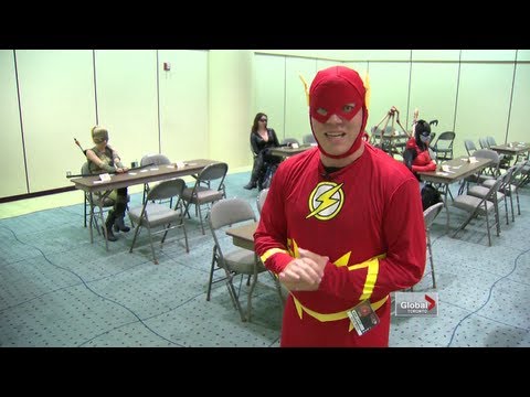 Superhero wedding and The Flash goes speed dating! Superhero wedding and The Flash goes speed dating!