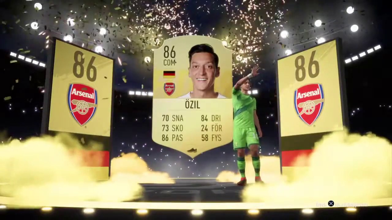 FIFA 19 Özil in a pack