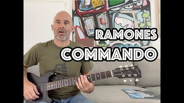 Commando The Ramones Guitar Lesson + Tutorial