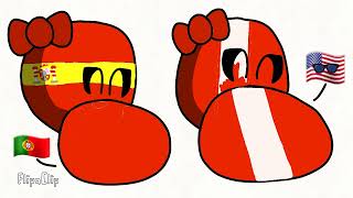 China Vores Russia Countryballs Vore