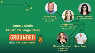 Supply Chain Expert Exchange Recap: Freight, Fresh, and the Power of Peer Networks- Grounded #45