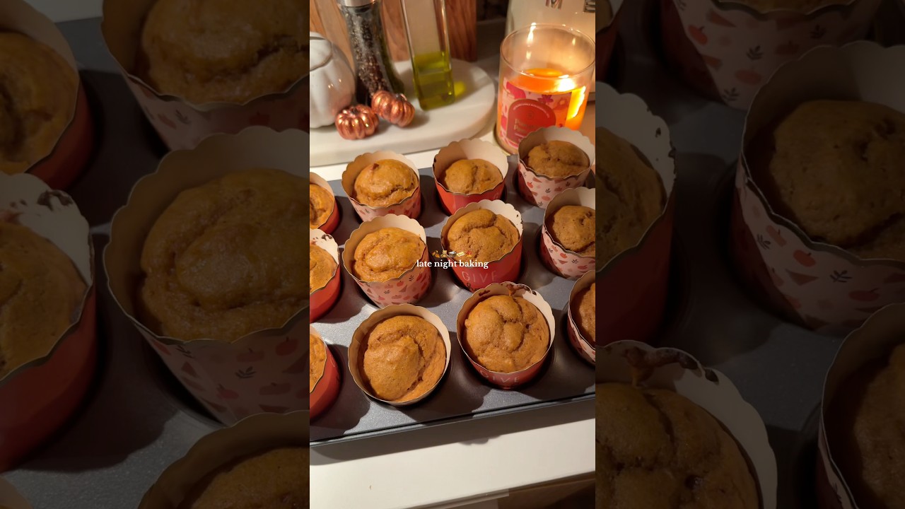 тыквенные кексы🍂 