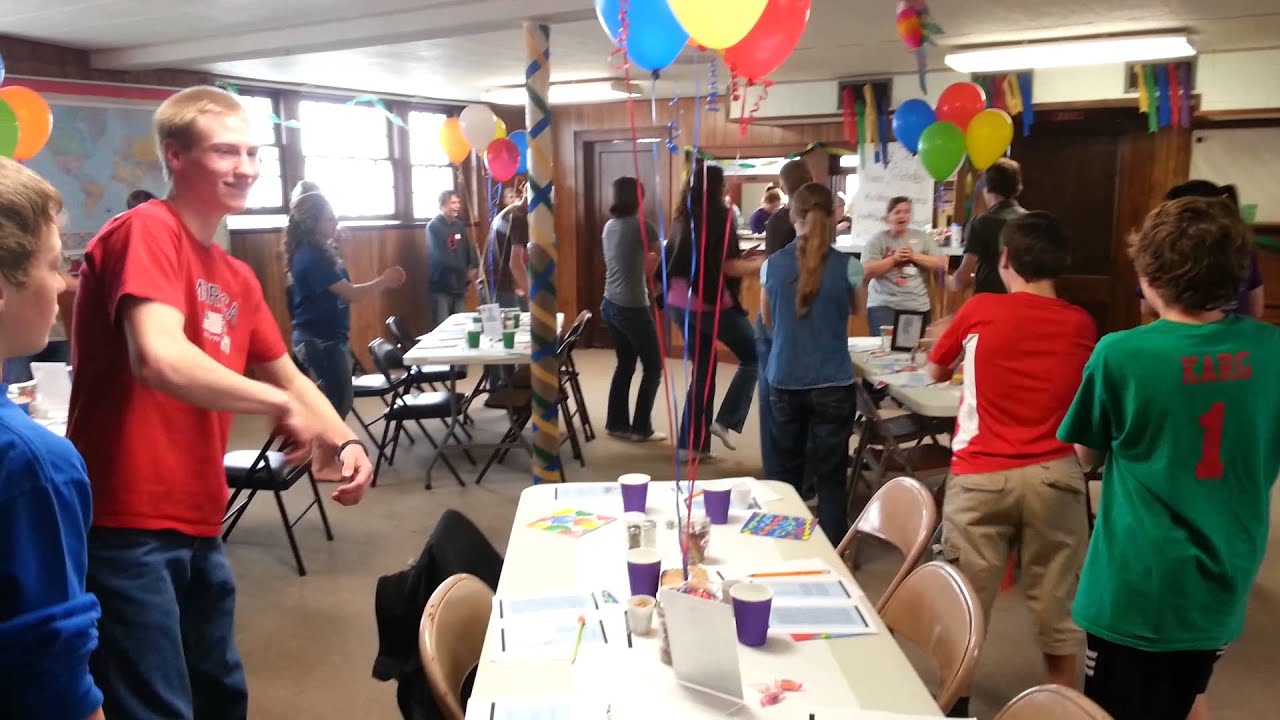 Silly Song at a Silly Supper - YouTube