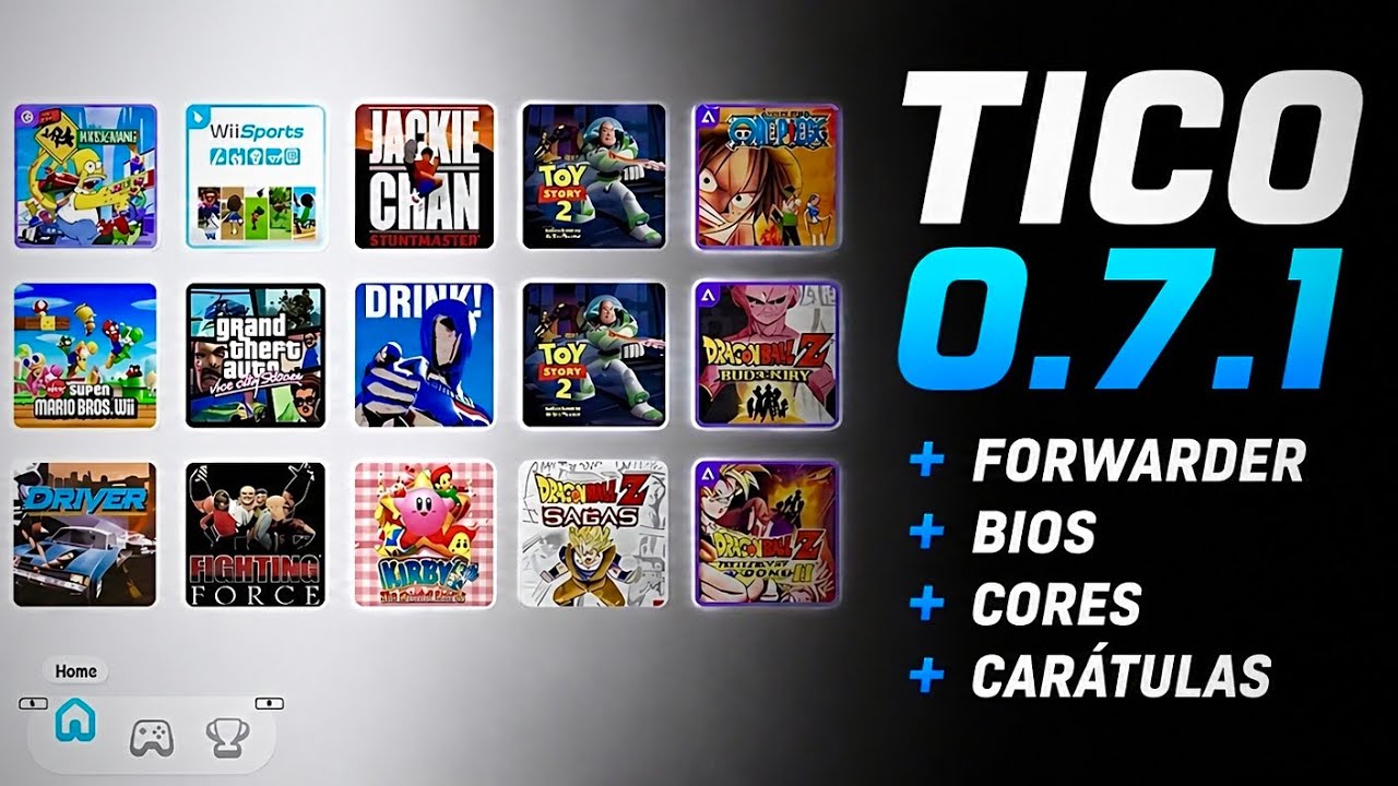 INSTALA la Nueva UPDATE de TICO 0.7.1 en Nintendo Switch directamente desde la consola 📁