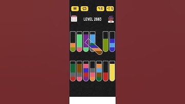 Water sort puzzle level 2683 #solveitwithme #watersortpuzzle #puzzle #colors #game #solution #solved