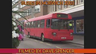1112 NORWICH BUSES 2003 BY DAVE SPENCER YOUTUBE VERSION