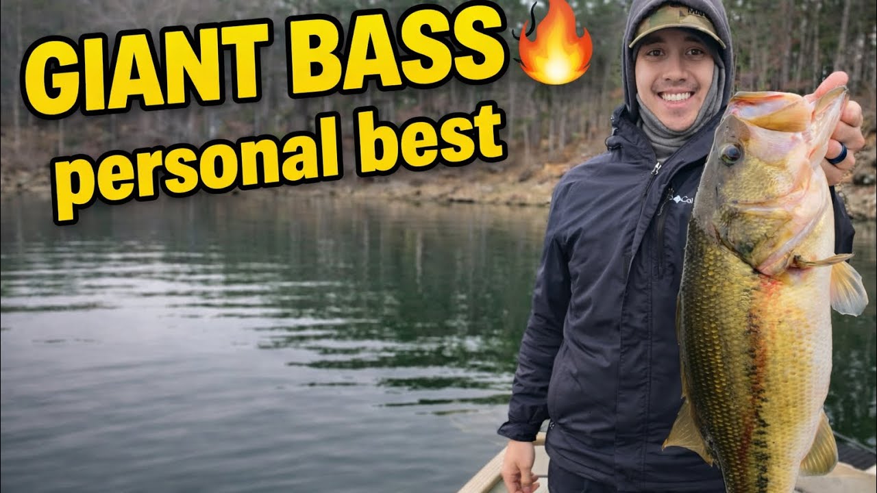 Bass Fishing My Least Favorite Lake… Then I Caught a PERSONAL BEST! 💥🐟