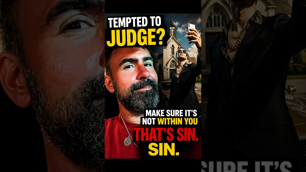 Before You Judge Someone… Check Your Own Sin First