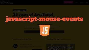 Connecting Browser Events to Element Changes Using JavaScript and the DOM