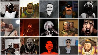 ⚔️Jumpscares Battles #1 - Granny Recaptured VS Hello Neighbor 2 VS Evil Nun PC VS The Twins PC &+⚔️ screenshot 3