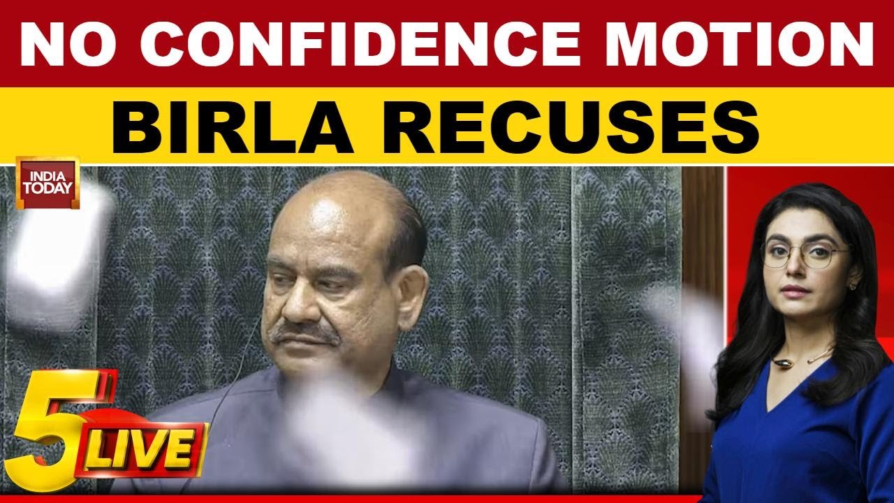 Breaking: LS Speaker Om Birla Recuses | Opposition To Introduce No ...