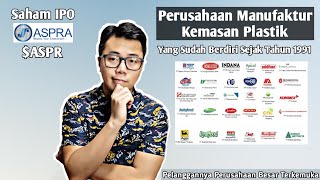 IPO ASPR Asia Pramulia | Perusahaan Manufactur Plastik Yang Sudah Berdiri Sejak Tahun 1991