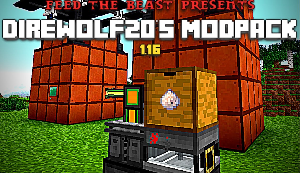 FtB Dw20's Modpack 1.16 : 23 : Turning Water into Lithium Dust - YouTube