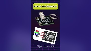 KY-016 RGB 5MM LED #arduino #esp32 #esp8266 #sensor #electronics